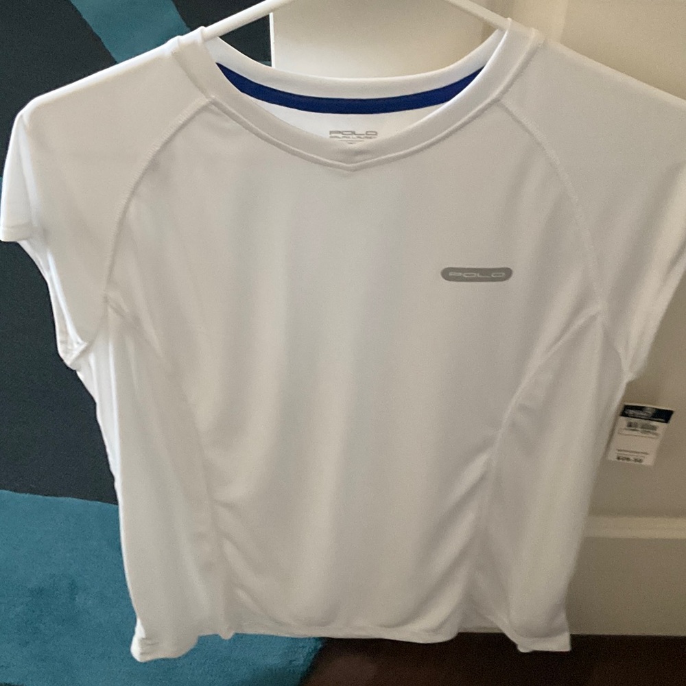Polo by Ralph Lauren White Kids Short Sleeve Tee